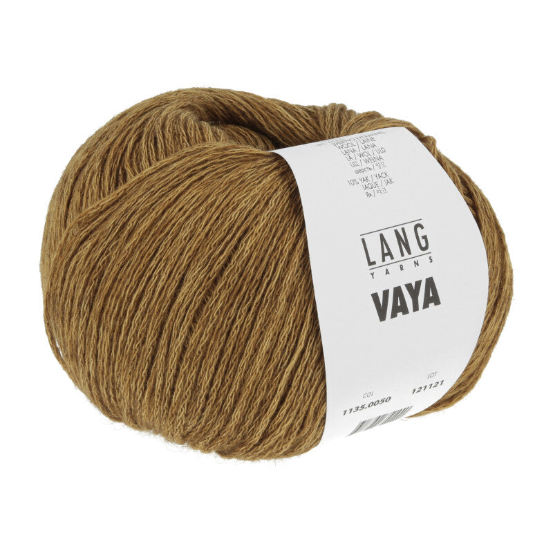 Lang Yarns Vaya – 50g / 200m – Mustard Yellow (0050)