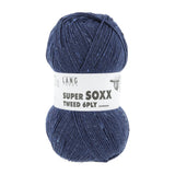 Lang Yarns Super Soxx Tweed 6-ply – 150g / 410m – Blue (0006)