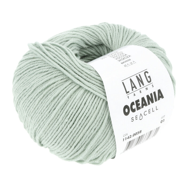 Lang Yarns Oceania – 50g / 140m – Light Sage (0058)
