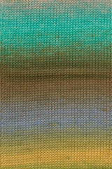 Lang Yarns Move 6-ply – 100g / 270m – Blue/Green/Orange/Lilac (0013) – detail