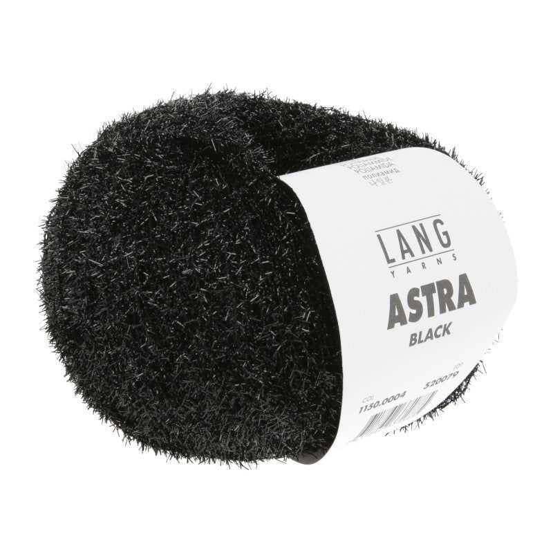 Lang Yarns Astra – 25g / 450m – Black (0004)