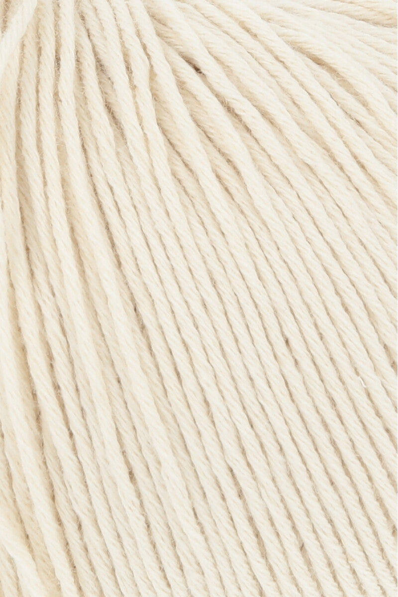 Lang Yarns Baby Cotton Naturally Colored – 50g / 180m – Ivory (0001) – detail
