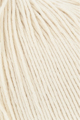 Lang Yarns Baby Cotton Naturally Colored – 50g / 180m – Ivory (0001) – detail