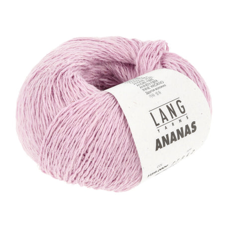 Lang Yarns Ananas yarn, Rose, colour 0009, ball photograph