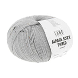 Lang Yarns Alpaca Soxx Tweed – 100g / 387m – Grey (0024)