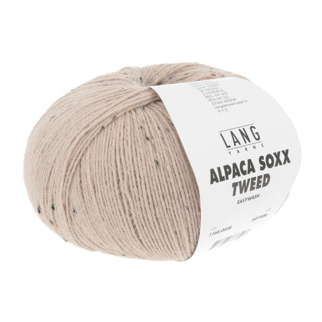 Lang Yarns Alpaca Soxx Tweed – 100g / 387m – Hazelnut (0038)