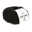 Lang Yarns Baby Lama – 50g / 120m – Black (0004)
