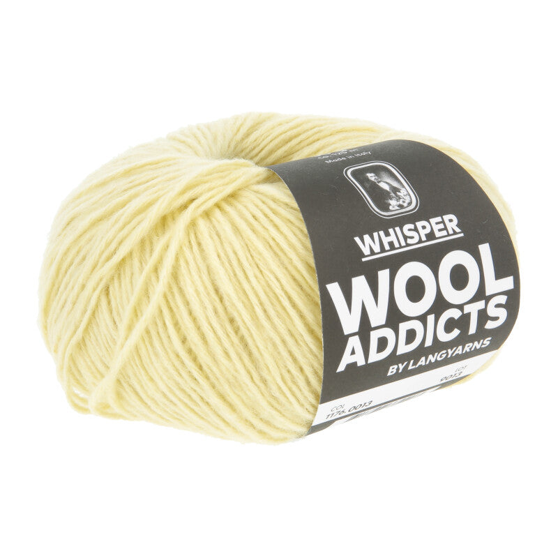 Lang Yarns Whisper – 50g / 125m – Light Yellow (0013)