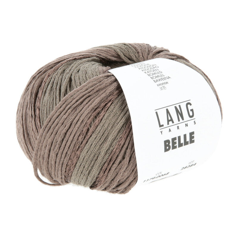 Lang Yarns Belle – 50g / 190m – Brown (0068)