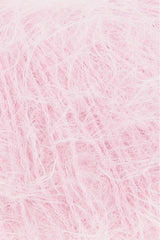 Lang Yarns Fluffy – 50g / 205m – Rose (0009) – detail