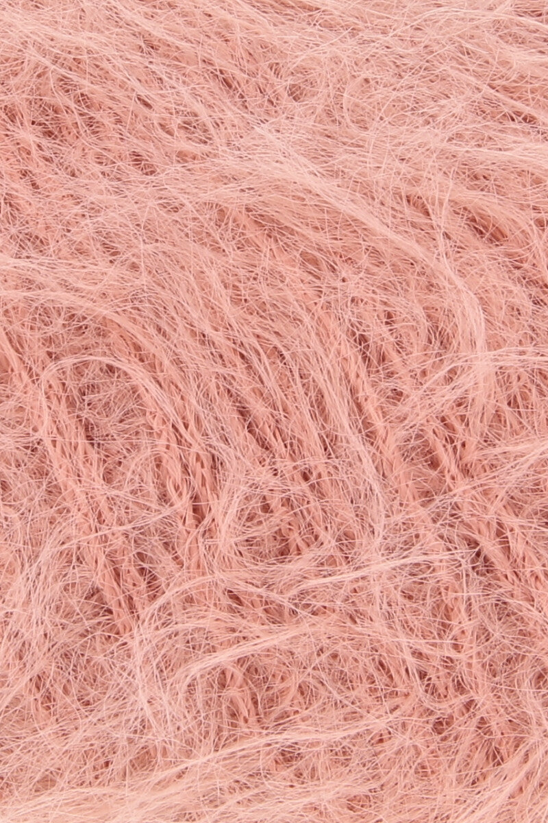 Lang Yarns Fluffy – 50g / 205m – Flamingo (0019) – detail