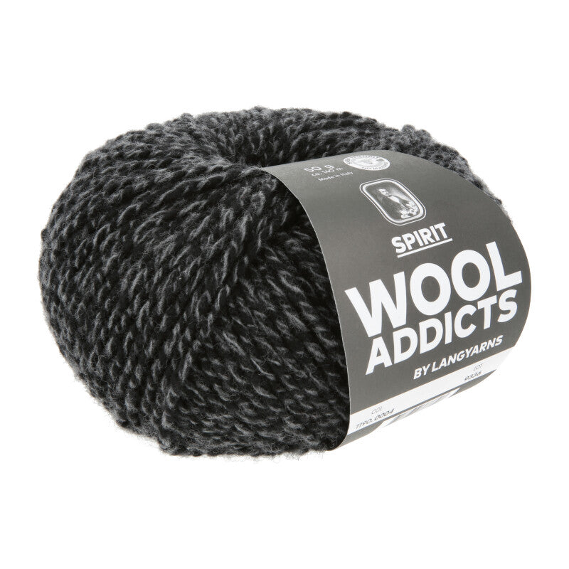 Lang Yarns Spirit – 50g / 140m – Black (0004)