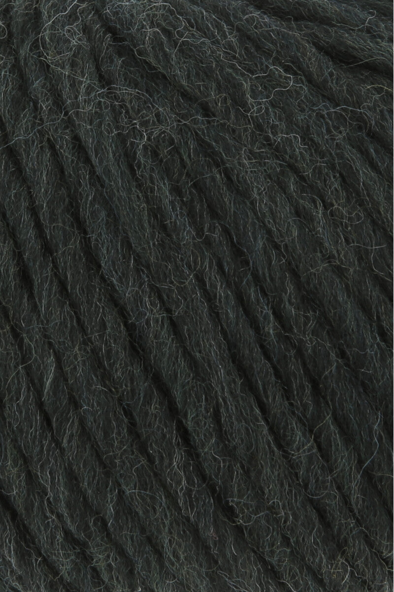 Lang Yarns Naturalis – 50g / 90m – Dark Green (0018) – detail