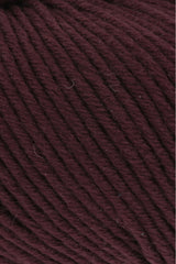 Lang Yarns Merino+ – 50g / 90m – Bordeaux (0164) – detail