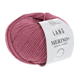 Lang Yarns Merino+ – 50g / 90m – Raspberry Mélange (0265)
