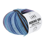 Lang Yarns Merino 200 Bébé Color Yarn, 203m / 50g – Blue (0306)