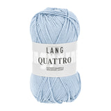 Lang Yarns Quattro – 50g / 120m – Light Blue (0020)