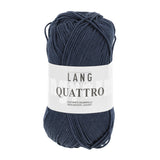 Lang Yarns Quattro – 50g / 120m – Navy (0025)