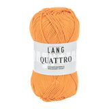 Lang Yarns Quattro – 50g / 120m – Orange (0159)