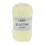 Lang Yarns Quattro – 50g / 120m – Pale Yellow (0213) – B view
