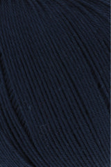 Lang Yarns Schulgarn 10/4 – 100% cotton yarn, 50g/160m – Blue Marine (0034) – detail