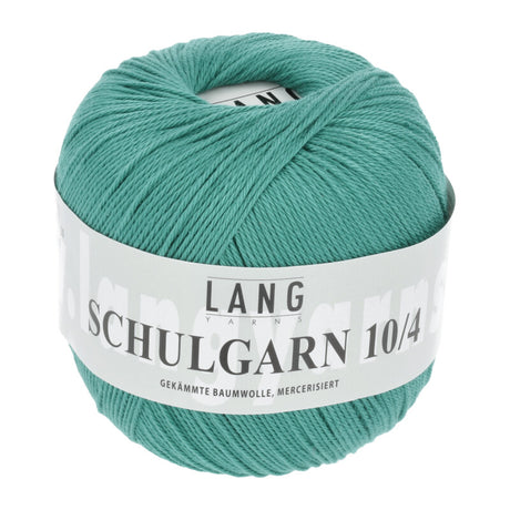 Lang Yarns Schulgarn 10/4 – 100% cotton yarn, 50g/160m – Ocean (0073)