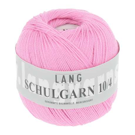 Lang Yarns Schulgarn 10/4 – 100% cotton yarn, 50g/160m – Cyclamen (0085)