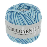 Lang Yarns Schulgarn 10/4 – 100% cotton yarn, 50g/160m – Dusty Turquoise (0171)