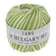 Lang Yarns Schulgarn 10/4 – 100% cotton yarn, 50g/160m – Dusty Olive (0197)