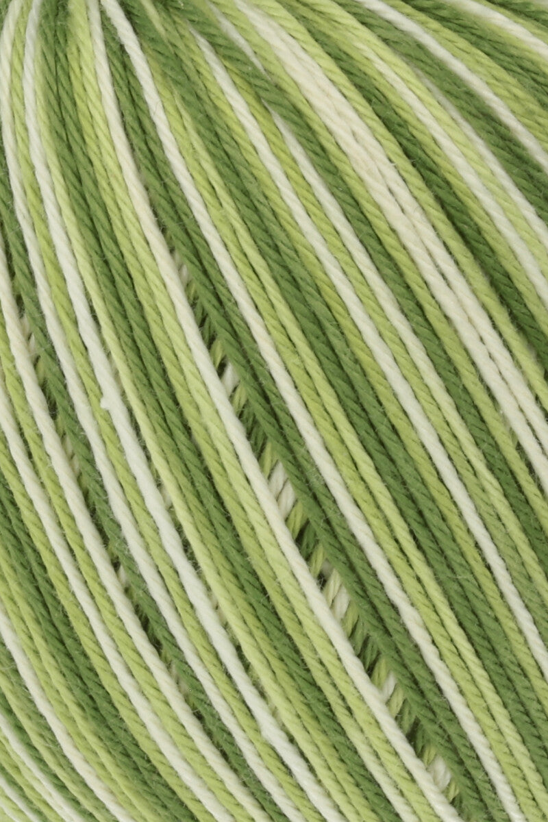 Lang Yarns Schulgarn 10/4 – 100% cotton yarn, 50g/160m – Dusty Olive (0197) – detail