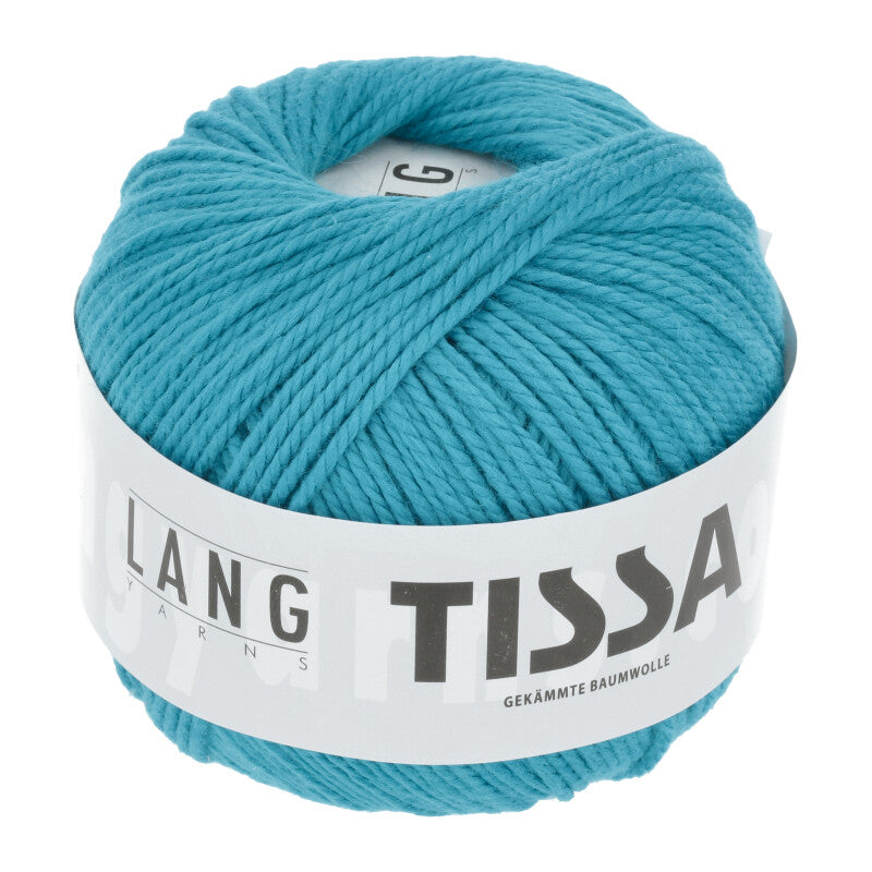 Lang Yarns Tissa – 50g / 80m – Dark Turquoise (0088)