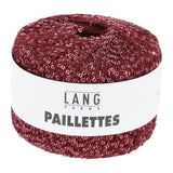 Lang Yarns Paillettes – 25g / 112m – Burgundy (0062)