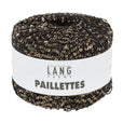 Lang Yarns Paillettes – 25g / 112m – Anthracite/Gold (0070)
