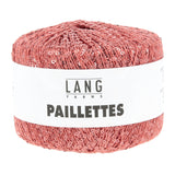 Lang Yarns Paillettes – 25g / 112m – Coral (0128)