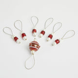 KnitPro NEW ZOONI Stitch Markers in Coloured Beads Amaryllis 