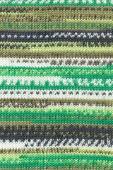 Lang Yarns Merino 120 Color – 100g / 240m – Green/Olive/Lime/Offwhite (0010) – detail