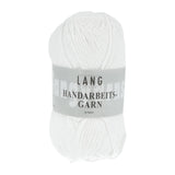 Lang Yarns Handarbeitsgarn – 50g / 84m – White (0601)