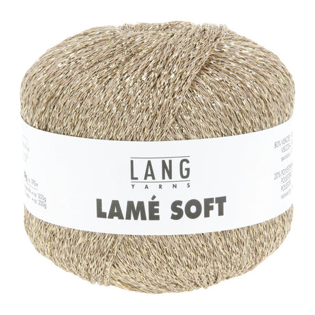 Lang Yarns Lamé Soft – 50g / 190m – Gold (0050)