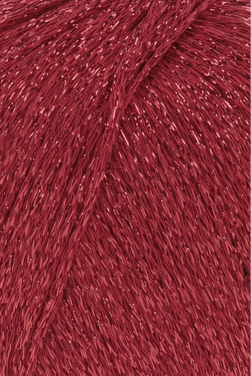 Lang Yarns Lamé Soft – 50g / 190m – Red (0061) – detail