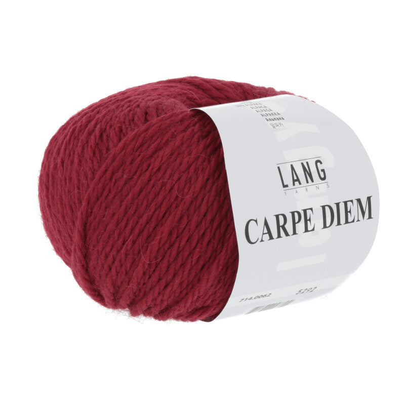Lang Yarns Carpe Diem – 50g / 90m – Dark Red (0062)