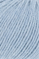 Lang Yarns Baby Alpaca Yarn, 170m / 50g – Light Blue Mélange (0021), yarn texture