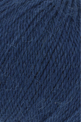 Lang Yarns Baby Alpaca Yarn, 170m / 50g – Blue Marine (0135), yarn texture