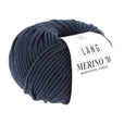 Lang Yarns Merino 70 – 50g / 70m – Steel Blue (0010)