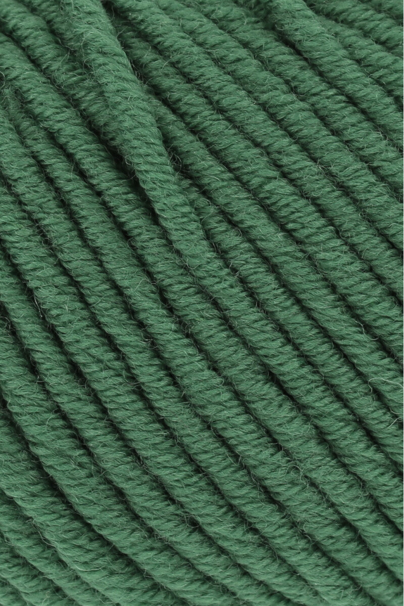 Lang Yarns Merino 70 – 50g / 70m – Grassgreen (0018) – detail