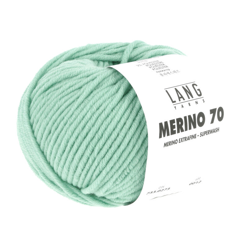 Lang Yarns Merino 70 – 50g / 70m – Jade Light (0273)