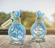 MEMORIES ON HAPPY DAY Cross Stitch Kit on plastic canvas by Crystal Art