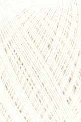 Lang Yarns Extra Ecru yarn, Egg White, colour 0008, alternate product photograph