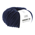 Lang Yarns Merino 50 – 100g / 90m – Blue Marine (0035)