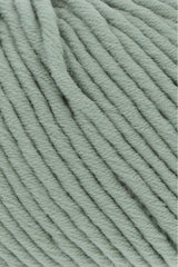 Lang Yarns Merino 50 – 100g / 90m – Light Sage (0091) – detail
