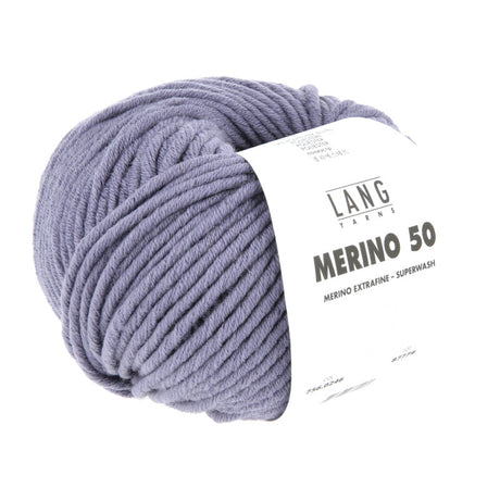 Lang Yarns Merino 50 – 100g / 90m – Periwinkle (0246)
